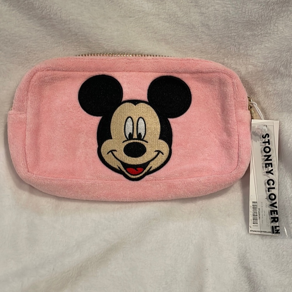 Stoney Clover Lane SCL X Disney Fable OG Mickey Terry Small Pouch